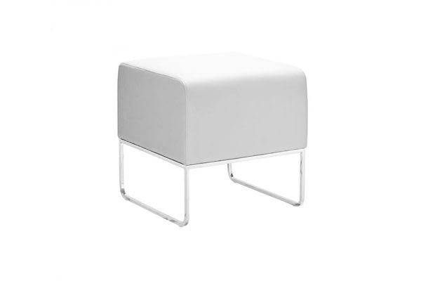 white small chair
