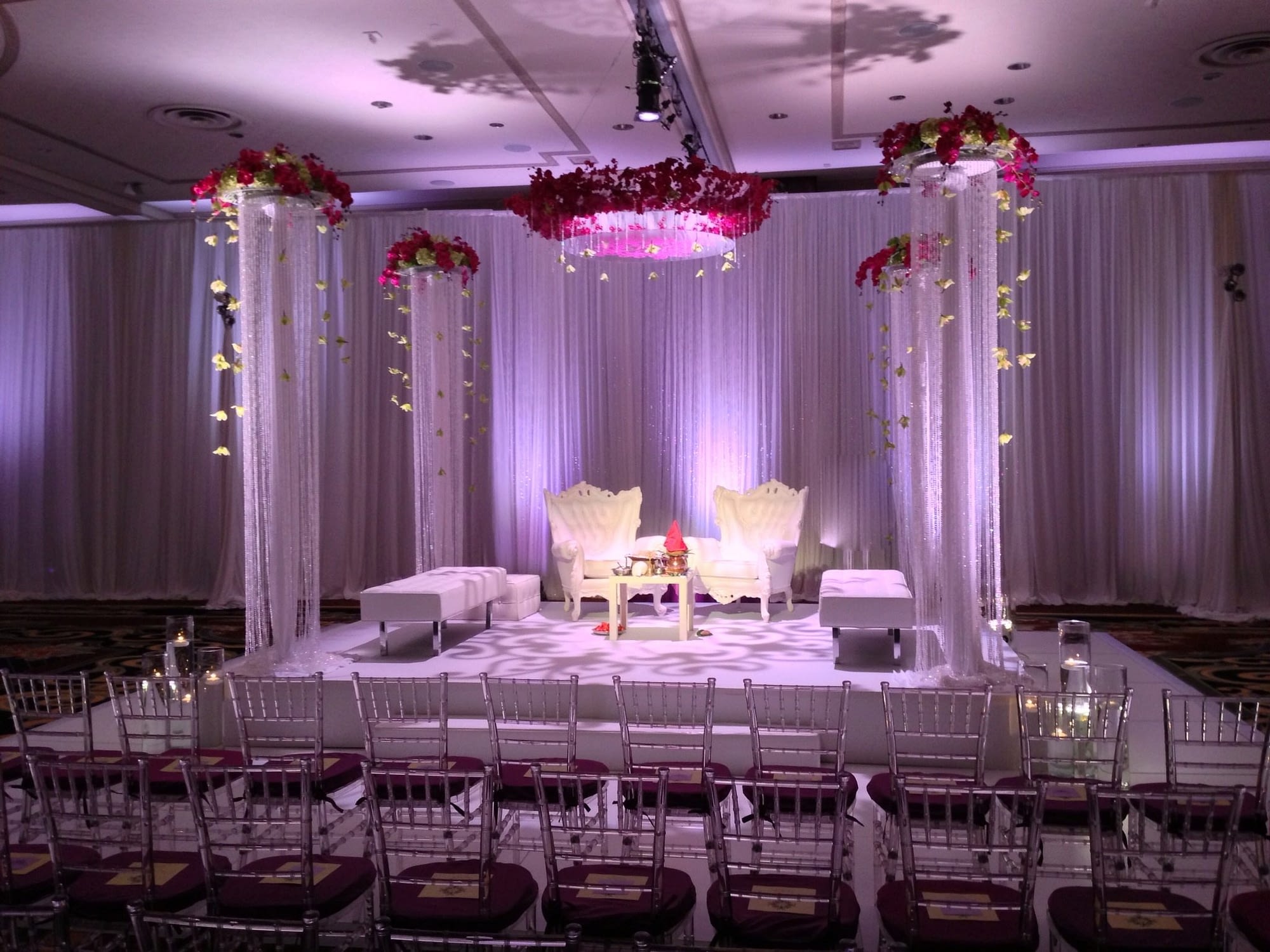 Colorful Indian Wedding Charming Chairs
